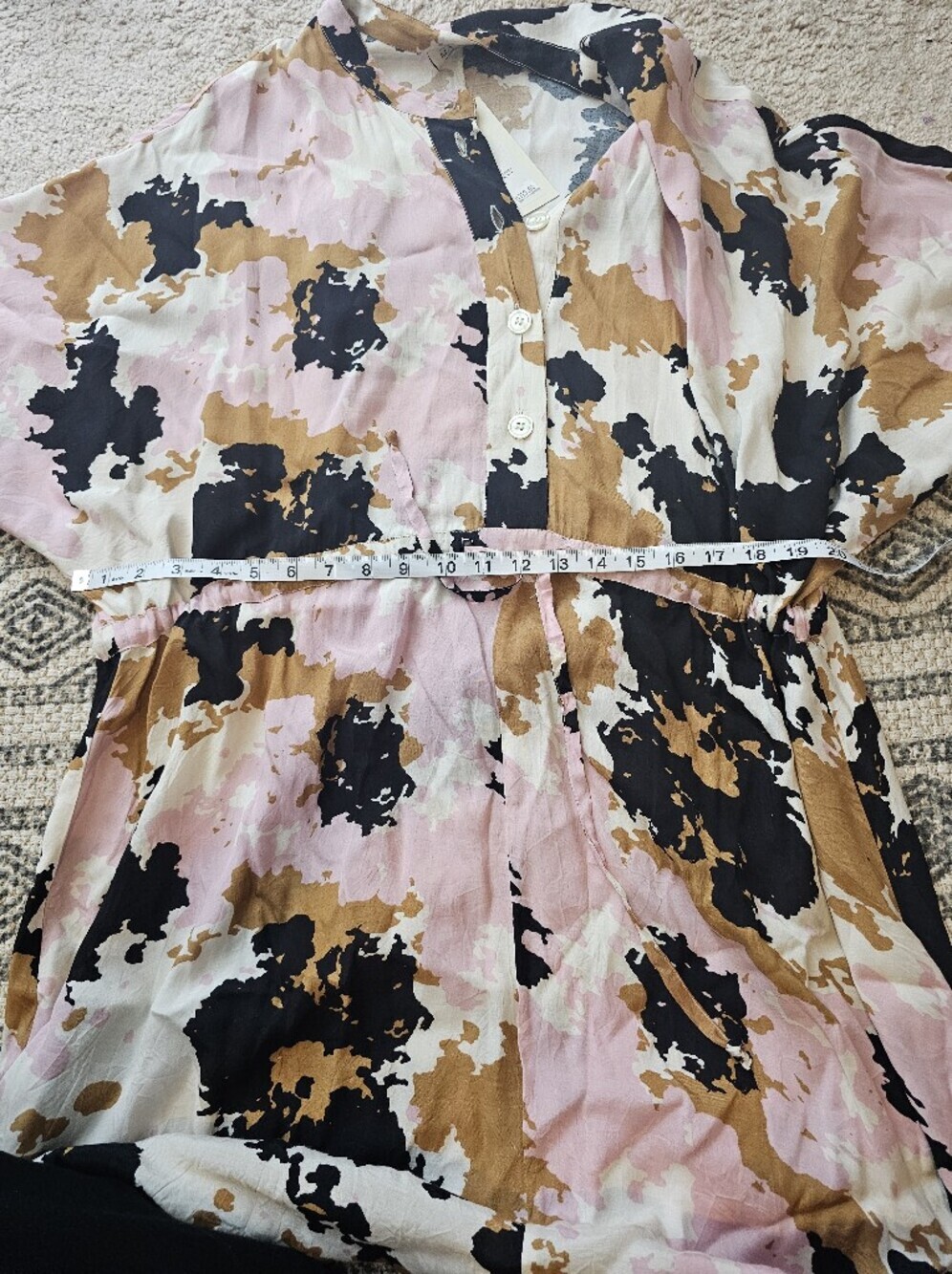Masai NWT Nocta Zephyr Dress 100% Viscose Oversized L - Picture 5 of 5